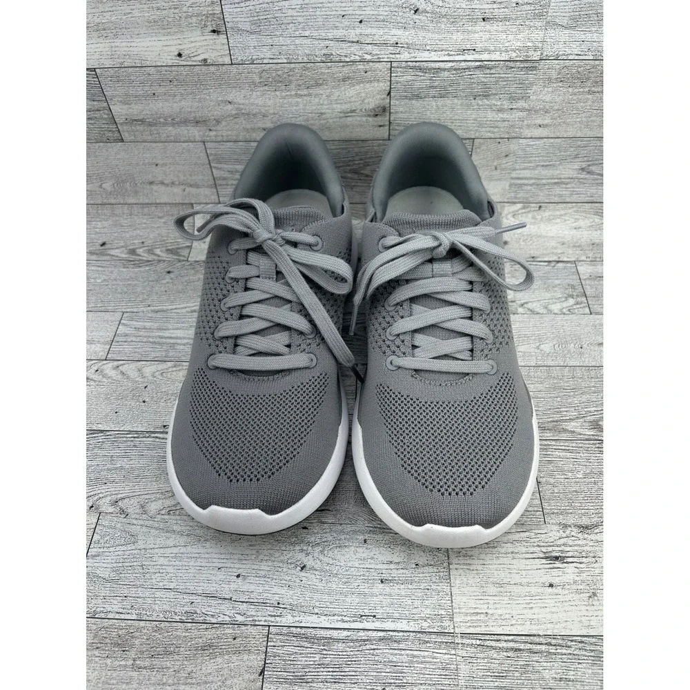 Kizik Lima Storm Gray Hands-Free Slip On Knit Sneakers Men Sz 7.5 Women Sz 9‎